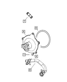 04621652ac Mopar Genuine Pump Nipple 4621652ac