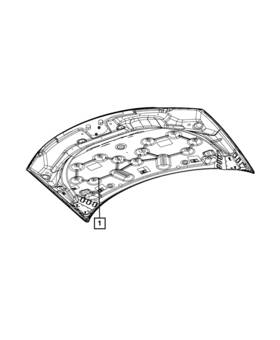 04722046aa Mopar Genuine Veci Label 4722046aa
