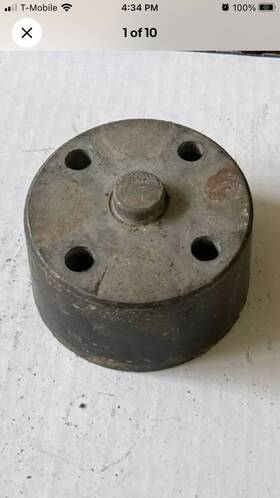 1730155 Mopar 1960s Dodge Water Pump Fan Spacer 1.0 Inch Oem 318 340 360 400 383 440