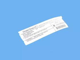 47480083aa Mopar Genuine Veci Label
