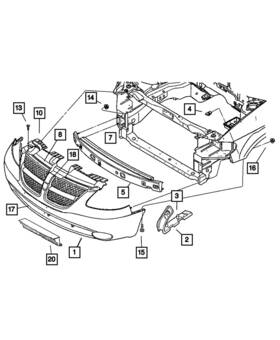 5183249ac Mopar Genuine Condenser Guard