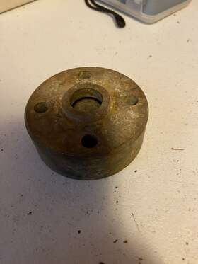Mopar 58 57 56 55 54 53 1950s Dodge Chrysler Water Pump Fan Spacer Oem Flathead Hemi 241 270