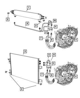 68021179aa Mopar Genuine Cooler Bypass Valve
