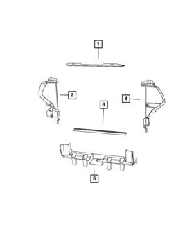 68223480aa Mopar Genuine Air Inlet Baffle Left
