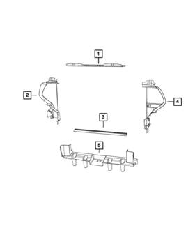 68227831aa Mopar Genuine Air Inlet Baffle Left