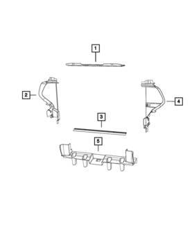 68235733aa Mopar Genuine Air Inlet - Baffle