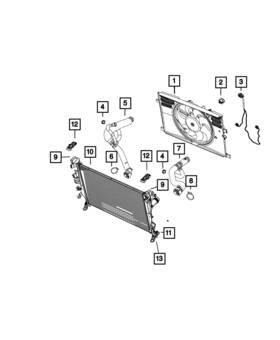 68442473aa Mopar Genuine Radiator Fan Resistor