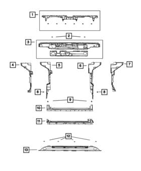 68443370aa Mopar Genuine Side Shield