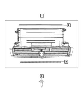 68588569ae Mopar Genuine Active Shutter Grille