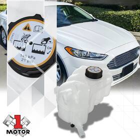 Mt1-7514103oftrmeo Motor-1 Oe Style Coolant Overflow Reservoir Tank For 13-20 Fusion/police Responder/mkz