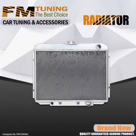 0338 Mustang 3row Radiator For Ford Mercury Cougar Gt-350 Xr-7 V8 338 At Mt 1967-1970