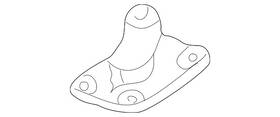 11060-4p110 Nissan Genuine 2000-2004 Engine Coolant Outlet Flange