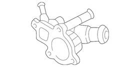 11060-ea005 Nissan Genuine Water Outlet 11060-ea005 Nissan Genuine Water Outlet