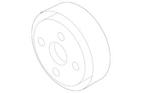 21051-ea000 Nissan Genuine Fan Pulley