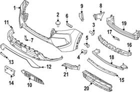 21421-6rz0a Nissan Genuine Shutter Assembly