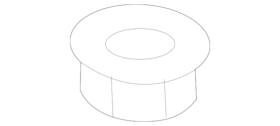 21507-1ha0b Nissan Genuine Radiator Lower Insulator