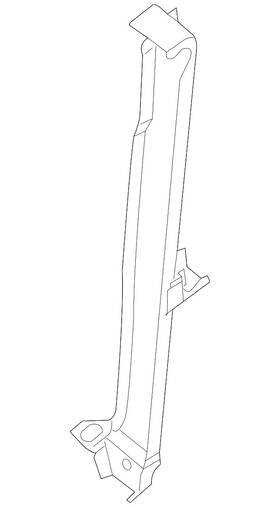 21550-ea210 Nissan Genuine Radiator Support Side Panel