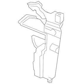 21558-5bc0b Nissan Genuine Air Guide