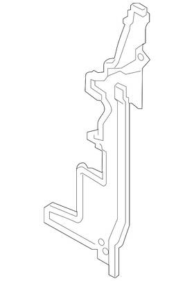 21558-6ma0a Nissan Genuine Air Baffle