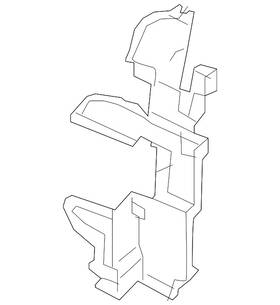 21559-5bc0b Nissan Genuine Air Guide