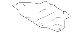 50810-ez00d Nissan Genuine Front Shield