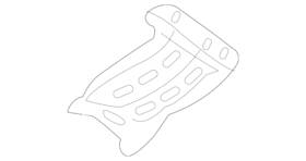 50842-7s000 Nissan Genuine Splash Shield