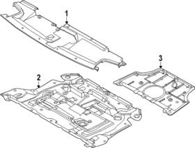 62078-7ba0a Nissan Genuine Sight Shield