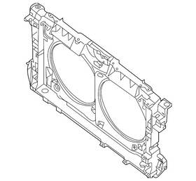 62500-9n00a Nissan Genuine Radiator Support