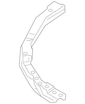 62512-ca000 Nissan Genuine Upper Tie Bar