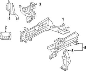 62520-5mr0b Nissan Genuine Side Support