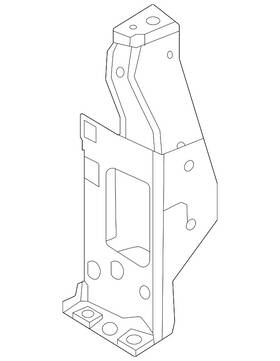 62521-5mr0b Nissan Genuine Side Support 62521-5mr0b Nissan Genuine Side Support