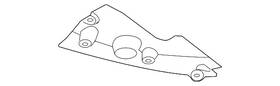 62580-ca000 Nissan Genuine Sight Shield