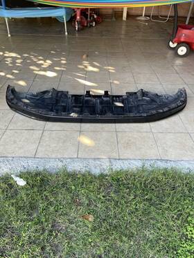 75830-jf00b Nissan 2009 Gt-r R35 Oem Front Bumper Lip Under Spoiler Air Dam 75830jf00a