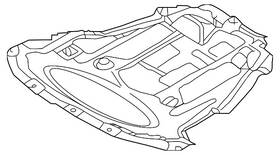 75892-3nf0a Nissan Genuine Under Cover