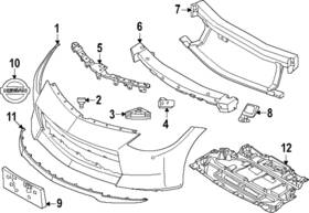 75892-6gp0a Nissan Genuine Under Cover