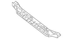 F2530-3shma Nissan Genuine Radiator Support Tie Bar