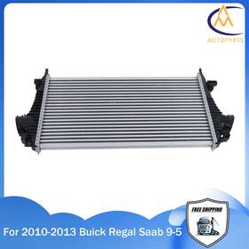 3446016 Nurniacl Turbo Intercooler Cooler Charge Air For 2010-2011 2011-2013 Buick Regal Saab 9-5