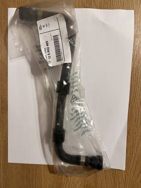 17125a02485 Oem New Genuine Bmw Coolant Reservoir Hose For 740i 530i