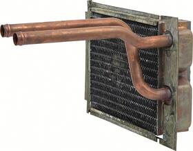 2277535 Oer Authorized Copper/brass Heater Core 1967-1969 Barracuda Dart And Valiant 7-3/4 Inch X 6 2
