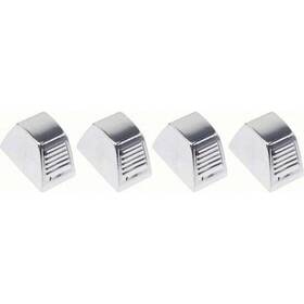 K408 Oer Heater Control Knobs For 1967-81 Camaro Chrome