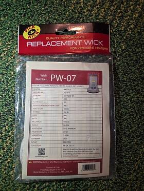 Pick-a-wick Pw-07 Kerosene Heater - Pw 07 Fits Most Heaters Usa