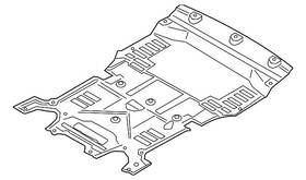 95b-863-821-e Porsche Genuine Front Shield