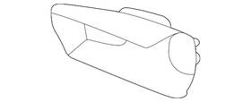9j1-121-705-a-ok1 Porsche Genuine Air Inlet Duct