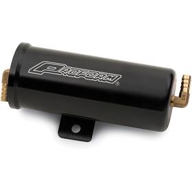 69527-bchw Proform Auto Parts Billet Aluminum Universal Radiator Over Flow Can Black Anodized