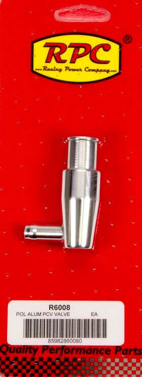 R6008 Racing Power Co-packaged - Alum Pcv Valve Polished