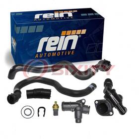 Sx-9tpz Rein Coolant Hose Flange Kit For 2005-2009 Audi A4 2.0l L4 Engine Belts Ck