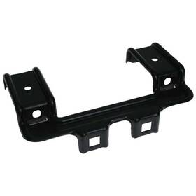 8193a Scott Drake 1967-68 Mustang Upper Radiator Mounting Brackets Saddle Mount Black
