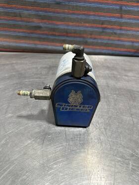 Sd-coolfil-6.0-c Sinister Diesel Coolant Filtration Mount And Filter Powerstroke 2003-2007 6.0l