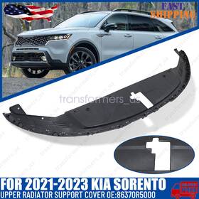 86370r5000 Soillar For Kia Sorento 2021-2023 1pcs Upper Radiator Support Cover Usa