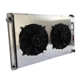 Pr1599 Spawon 3row Fit 1981-1991 Chevrolet Blazer K/p/r/c/g/v Gmc V8 L6 Radiator Fan Shroud At
